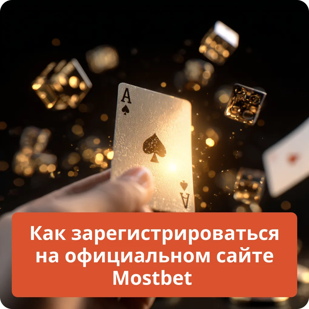 Как зарегистрироваться на официальном сайте Mostbet